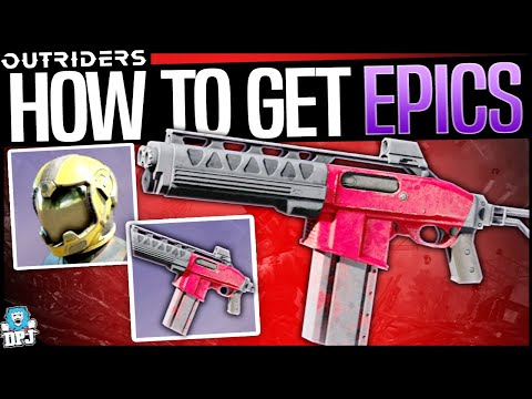 Outriders - HOW TO GET EPICS IN THE DEMO - Epic Armor & Weapons Guide