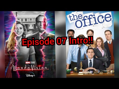 The Office inspired WandaVision Intro | Episode 7 Theme Song Compared