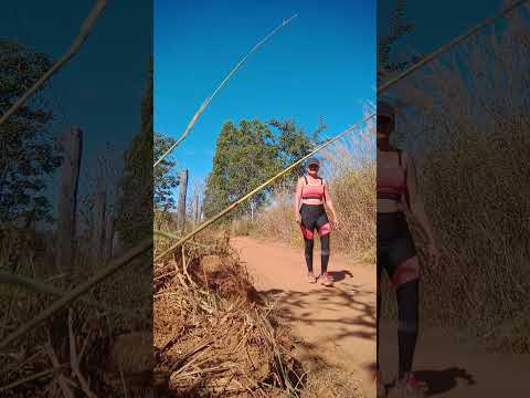 Caminhada sertaneja Comunidade Santa Rita município Vianópolis Goiás Brasil
