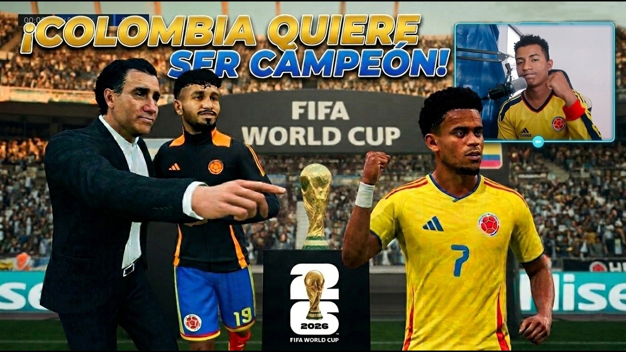 JUGANDO EL MUNDIAL  en FC 26 CON COLOMBIA #1 (MOD REALISTA)