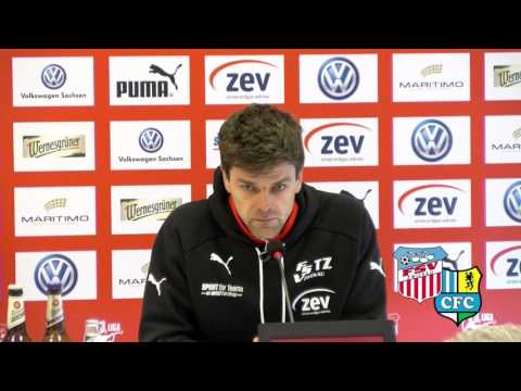 FSV Net- TV I Pressekonferenz: FSV Zwickau - Chemnitzer FC