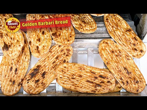 How to make delicious barbari bread | Barbari bread in iran