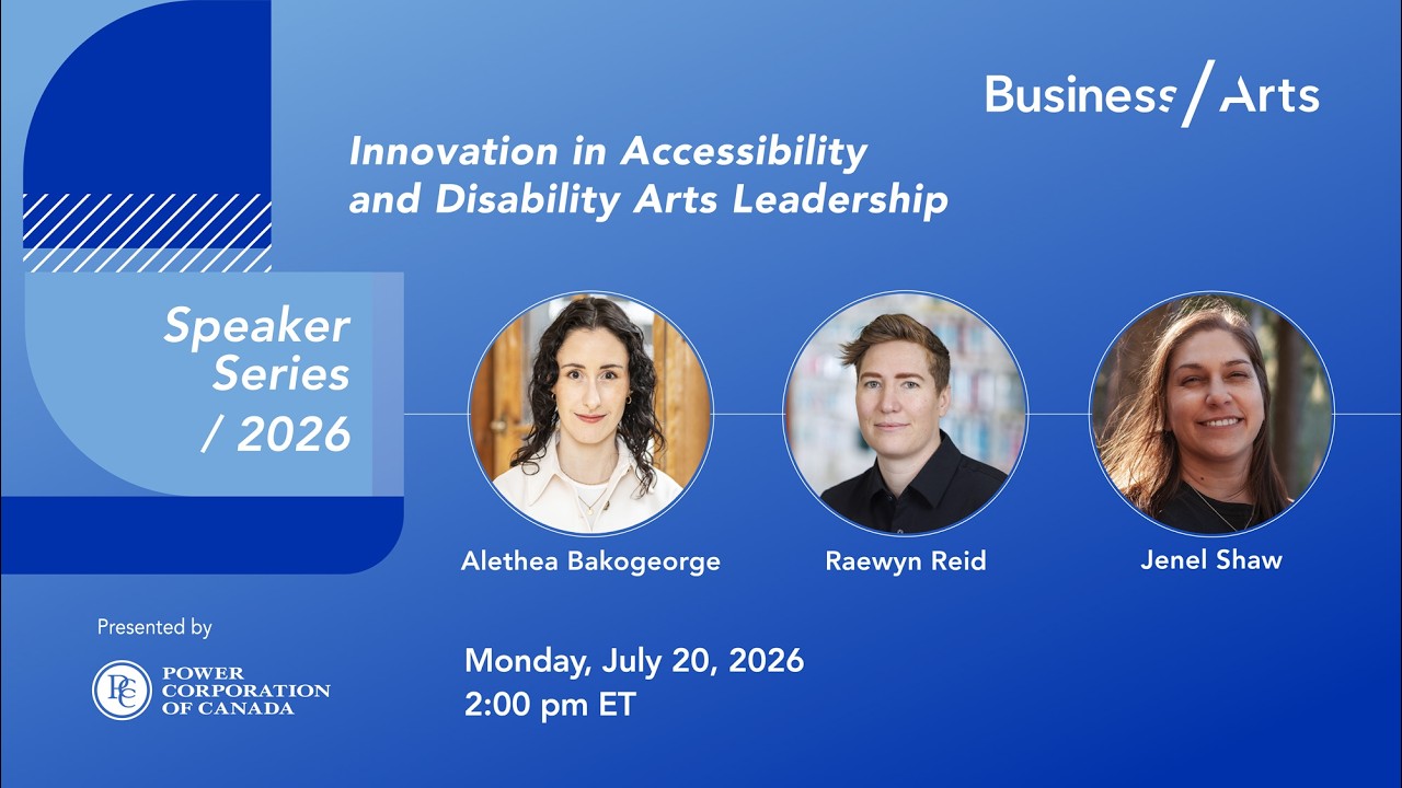 Innovation in Accessibility and Disability Arts Leadership