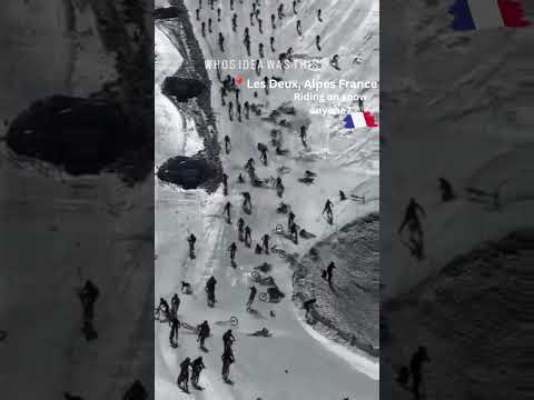 INSANE Pile-Up at Mountain of Hell Race! ⛰️🔥 Les Deux Alpes, France