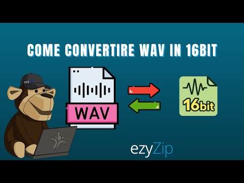 Come Convertire WAV in 16Bit