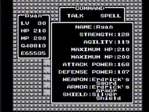 Let's Play Dragon Warrior -17- Level 30 Stupidity