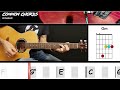 Amazed Lonestar EASY GUITAR LESSON Scrolling Chords Lyrics