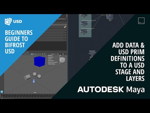 Beginners Guide to Bifrost USD | Add data & USD Prim definitions to a USD Stage