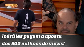 Joel veste Olavo de Carvalho e Adrilles fica careca | Morning Show