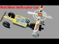 How To Make Matchbox Toy Car At Home How To Make Matchbox Helicopter Car How To Make RC Car