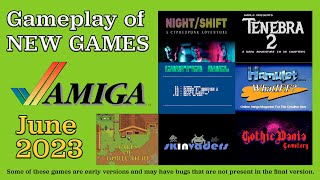 Gameplay of New Amiga Games, June 2023