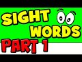 Learn SIGHT WORDS for Kids (26 Sight Words with Sentences)