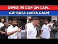 Abhijeet Dipke Vs Cop Heated Exchange Near His Home On Cam, CJP Boss Loses Calm After This Happened