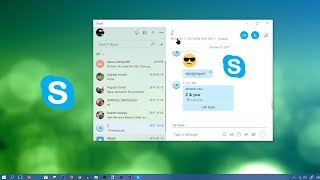 SkypeWindows10AppStoreNEWVersion2018Tutorial
