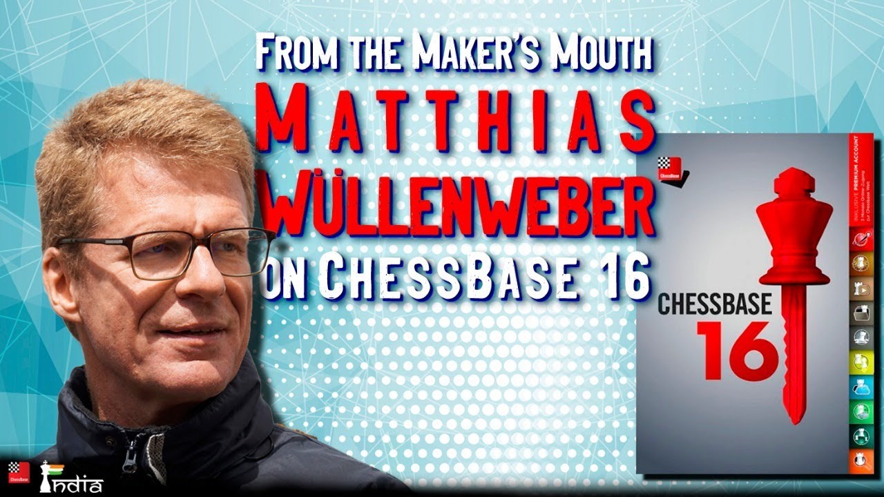 New features of ChessBase 16 | Ft. Matthias Wüllenweber (the maker of ChessBase 16)