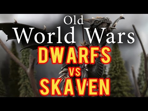 Dwarfs vs Skaven Warhammer Fantasy Battle Report - Old World Wars Ep 253