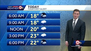 First Alert: Cold New Year's Day ahead