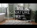 The Robertson Vanity – Modern Elegance