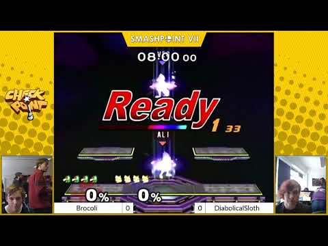 SmashPoint VII Melee - WR1 - DiabolicalSloth vs Brocolli
