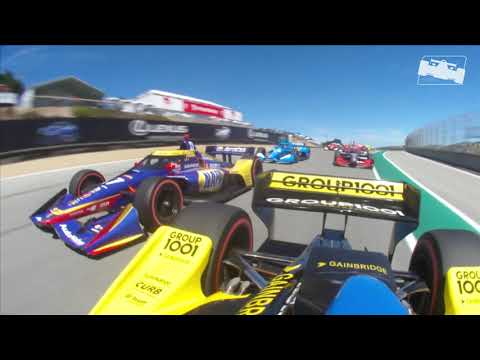 インディーカー第15戦 モントレー・グランプリ スタート直後のオンボード映像