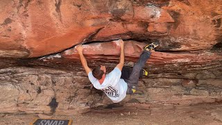 Video thumbnail de Reunión extrema secreta, 6c+. Albarracín