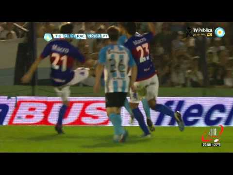 GOL DE ZUCULINI - TIGRE 1 RACING 1 - FECHA 13 (05 11 2012)