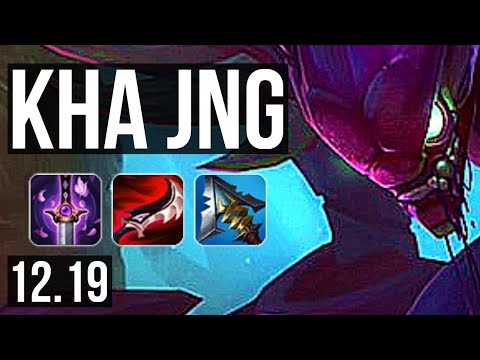KHA vs ZAC (JNG) | 66% winrate, 11/2/8, Legendary | EUW Master | 12.19