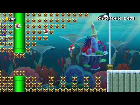 Flappy Mario - from Meepykat - SUPER MARIO MAKER Gameplay RAW