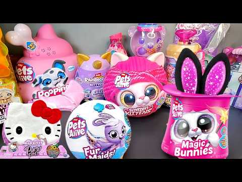 THE ULTIMATE FLUFFY HAUL! ✨ Magic Bunnies, ZURU Smitten Kittens & Fluff Alive!