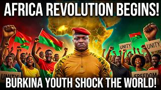 Burkina Faso Youth Shock Africa! Diaspora Declares Ibrahim Traoré’s Revolution Has Begun