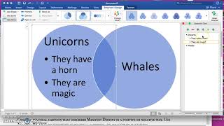 How to make a Venn Diagram on MS Word Podcast