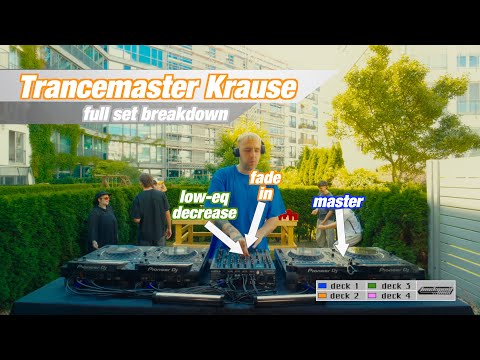 Backyard Mix Live | Trancemaster Krause (Full Set Breakdown)