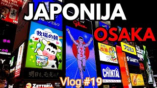 Atvykome į Japoniją | Osakos pilis, apžvalgos ratas ir paršiukų kavinė | Vlog'as #19