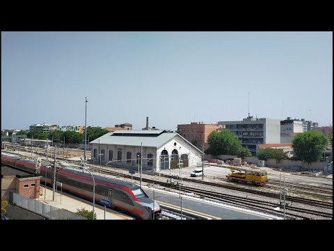 HD - ETR 700 “Fyra” sul Frecciargento (FA 8803) Milano C.LE - Bari C.LE in arrivo a Barletta