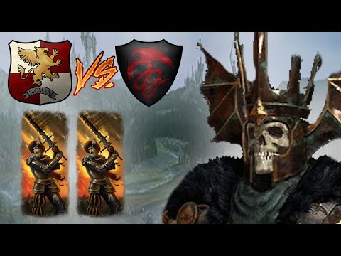 Classic Vampire Wars! Empire vs Vampire Counts - Total War Warhammer 3