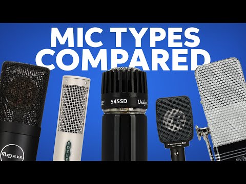 Dynamic vs. Condenser vs. Ribbon Microphones | How Are They Different?