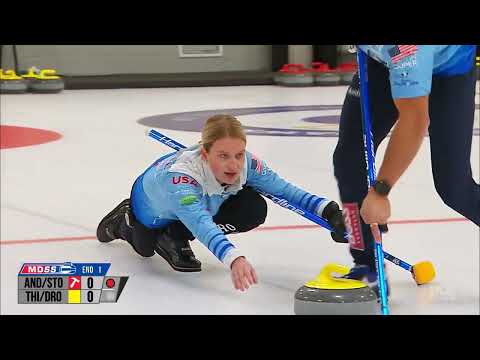 FINAL  Anderson Stopera vs  Thiesse Dropkin   Mixed Doubles Super Series   Kitchener Waterloo