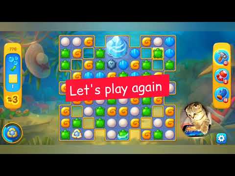 Fishdom 2022, no Boosters,  776   level  -  прохождение без бустеров,  776  уровень.