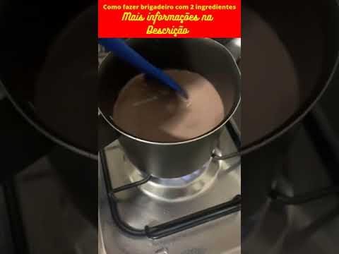 Como Fazer Brigadeiro com 2 Ingredientes | Brigadeiro Fit