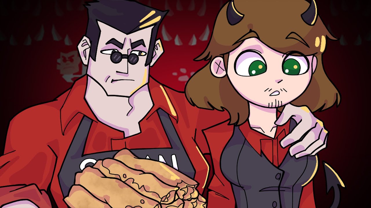 I reviewed the DEMON GIRLS HAREM game - Ironic