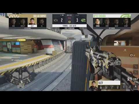 iLLeY clutches a 1v2 against OpTic