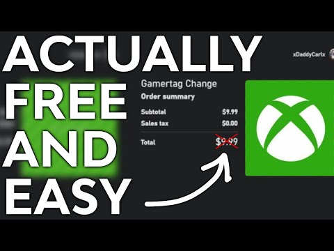 How to Change Your Gamertag on Xbox for FREE 2022! #Xbox #MicrosoftRewards #HowToVideos