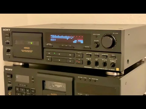 Classic ‘90s Sony ES System TA-F808ES Integrated Stereo Amplifier Nice Cassette Decks