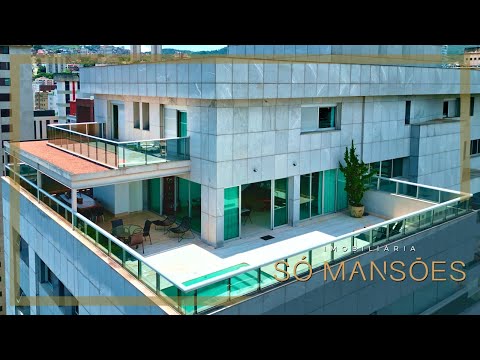 COBERTURA TOP HOUSE DE LUXO À VENDA NO FUNCIONÁRIOS, BELO HORIZONTE: VIVA O SONHO DA VIDA NO ALTO!