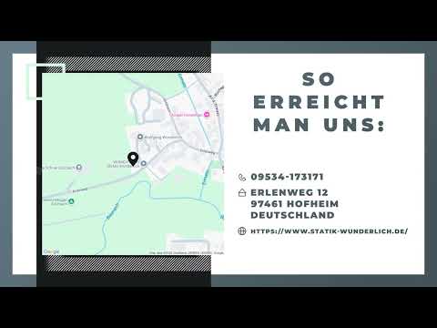 Dipl.Ing.(FH) Ralf Wunderlich Ingenieurbüro für Bauwesen YouTube-Vdeominiatur 8