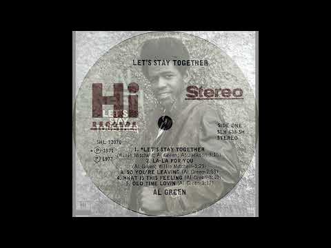 Al Green - Let's Stay Together  (1972)