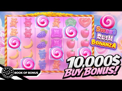 Sweet Rush Bonanza par Pragmatic Play - vidéo max win