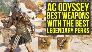 Assassin's Creed Odyssey Best Weapons With The BEST PERKS (AC Odyssey Best Weapons)