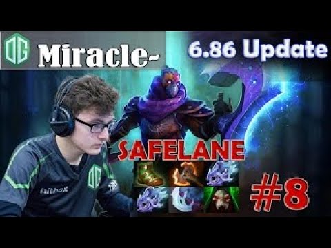 Miracle- Anti-Mage Safelane Pro Gameplay | 3 x Moon Shard | Dota 2 MMR #8
