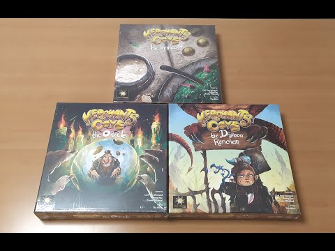 Unboxing Innkeeper, Oracle, Dragon Rancher [Espansioni Merchants Cove] (69# Unboxing Non Richiesto)